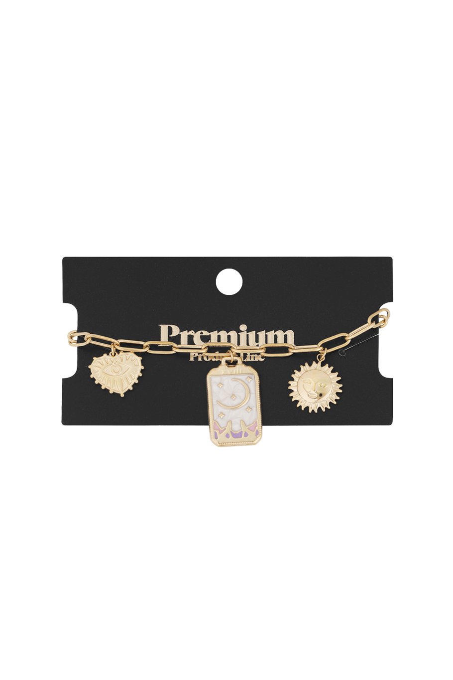 Charm-Armband magischer Mond - Goldfarben h5Bild3