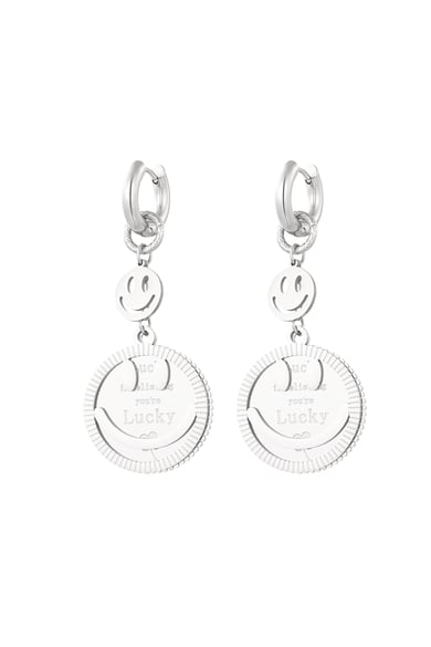 earrings lucky smiley face h5 