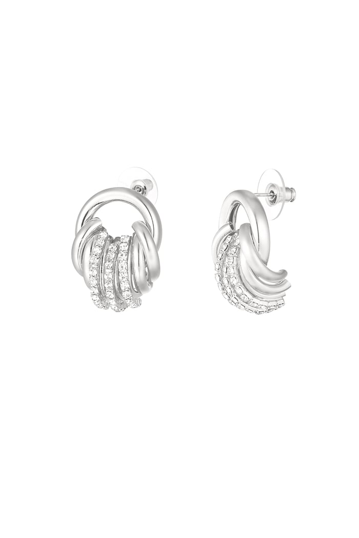 Earrings party must - Silver Color color 