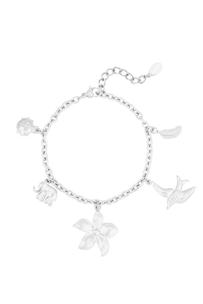 Charm-Armband Spirit of Nature - Silberfarben 