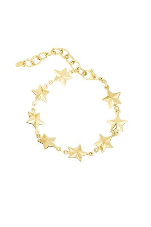 Bracelet star lover - Gold color h5 