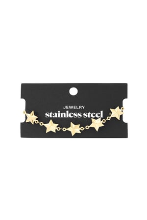 Bracelet star lover - Gold color h5 Picture2