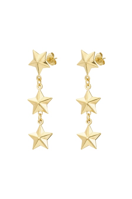 Earrings twilight - Gold color