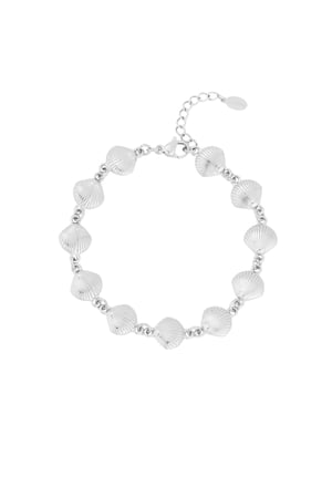 Bracelet shell trio - Silver color h5 