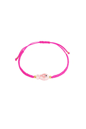 Bracelet fish fiesta - Fuchsia h5 