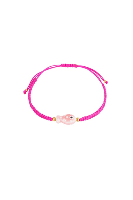 Bracelet fish fiesta - Fuchsia 2