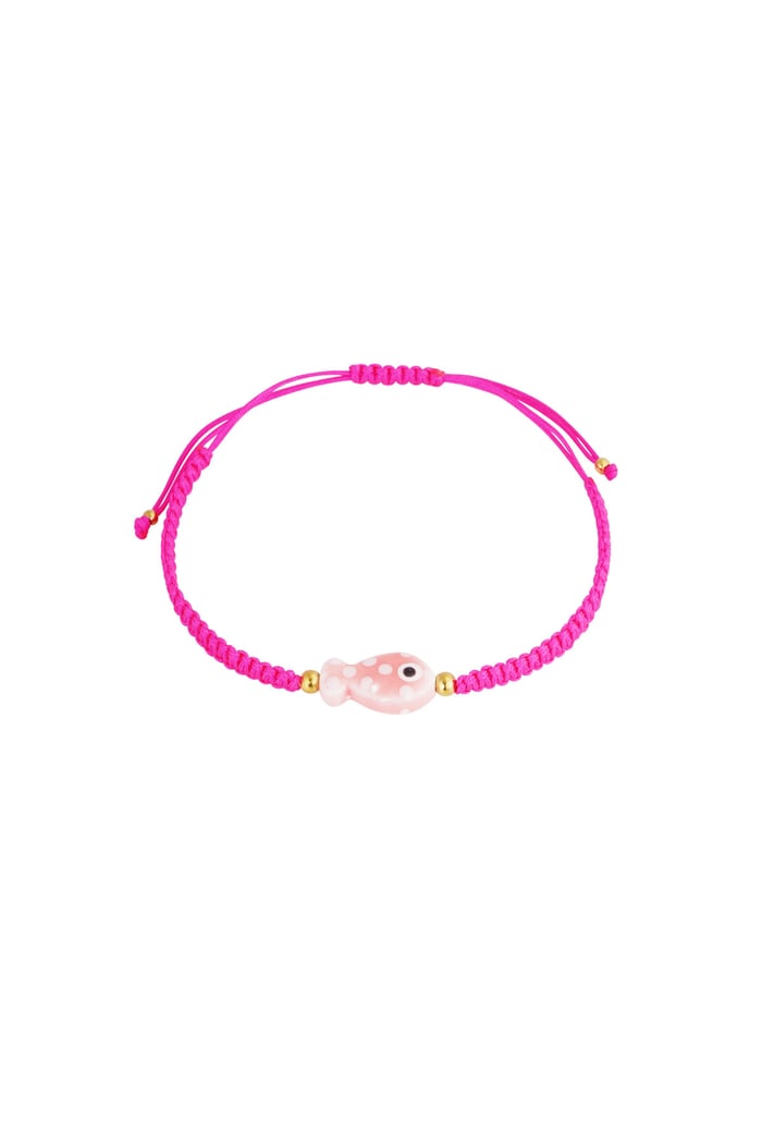 Bracelet fish fiesta - Fuchsia 