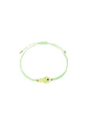 Bracelet fish fiesta - Green h5 