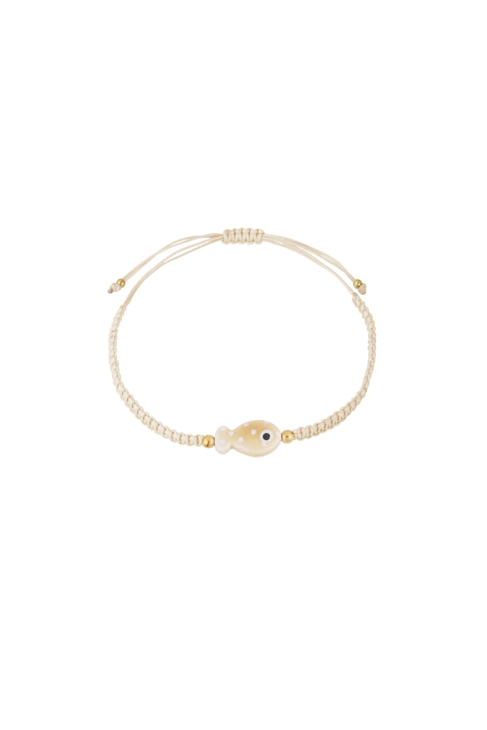 Bracelet fish fiesta - Beige 