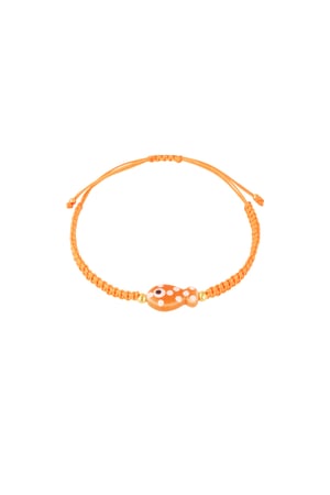 Bracelet fish fiesta - Orange h5 