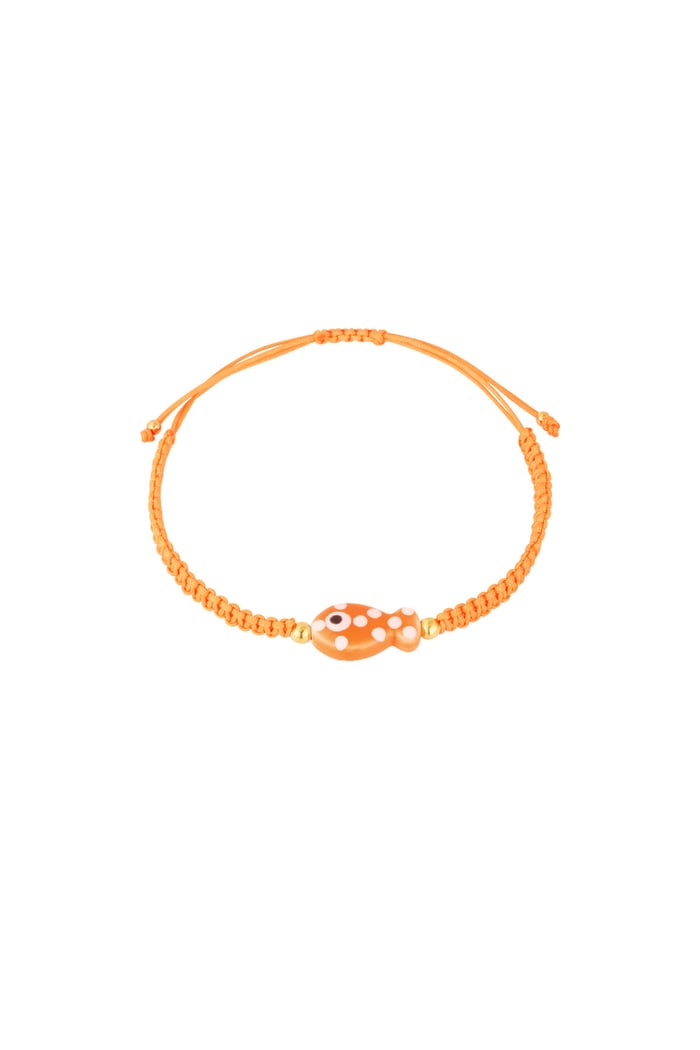 Bracelet fish fiesta - Orange 