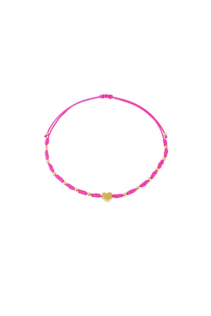 Bracelet love pop - Fuchsia h5 