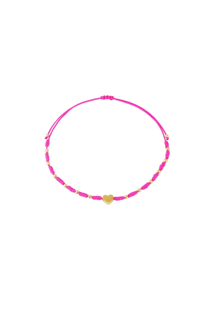 Bracelet love pop - Fuchsia 