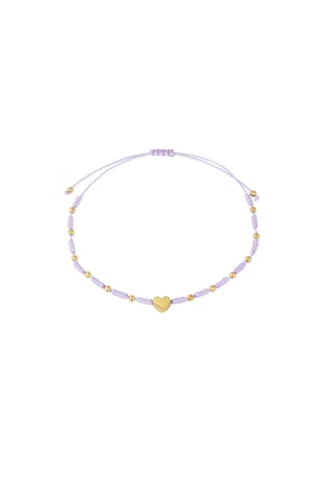 Bracelet love pop - Lilac h5 