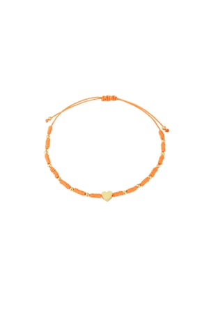 Bracelet love pop - Orange h5 