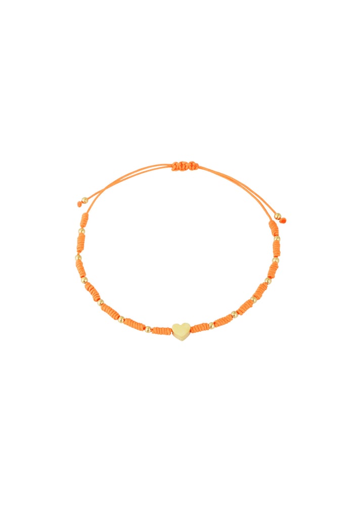 Bracelet love pop - Orange 