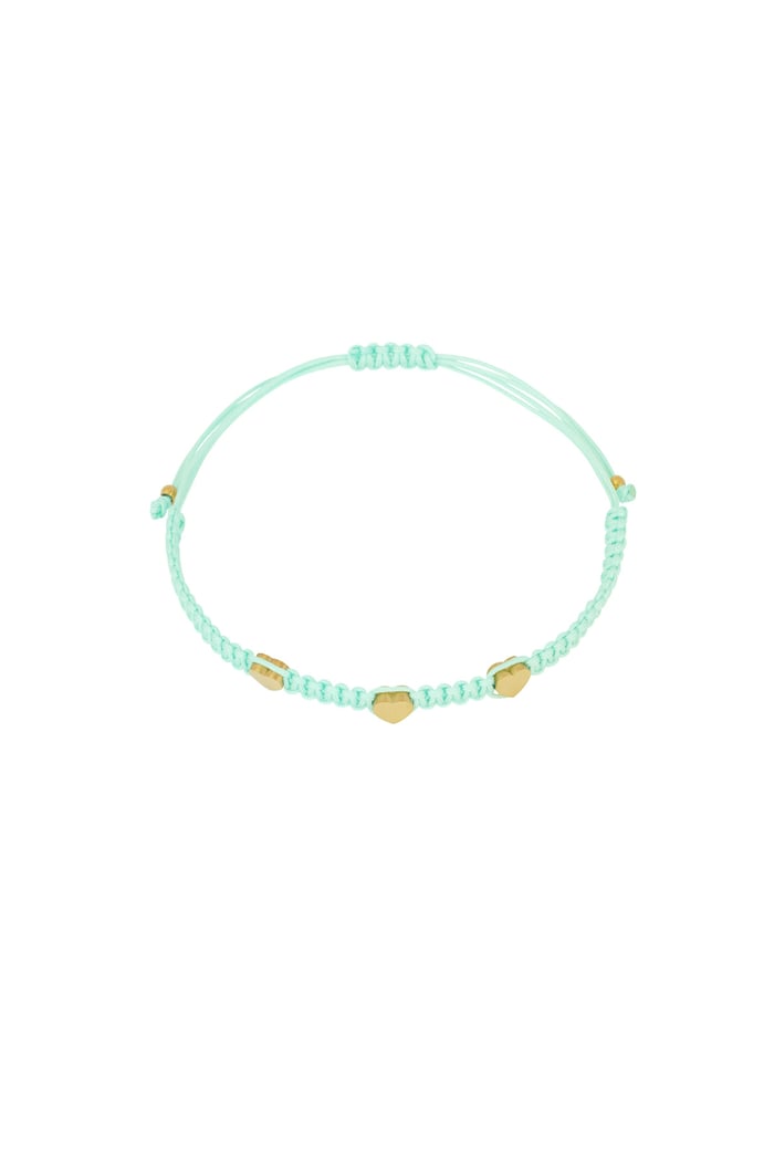 Bracelet cute heart - Mint 