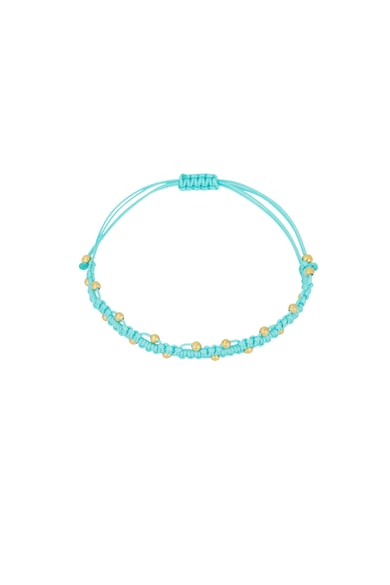 Tiny dots bracelet - blue h5 