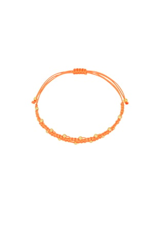 Armband mit kleinen Punkten - Orange h5 