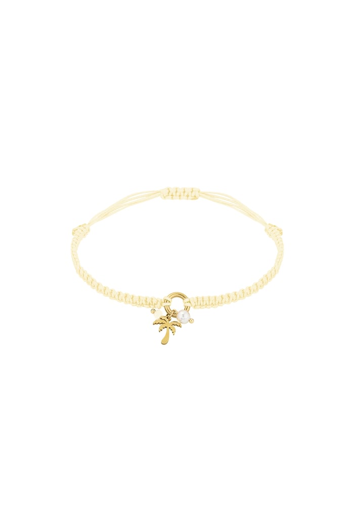 Palm paradise bracelet - Beige 