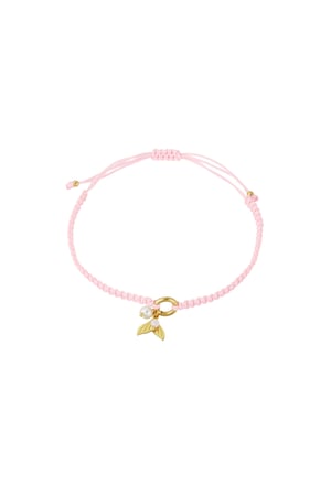 Bracelet mermaid wonder - Pale pink h5 