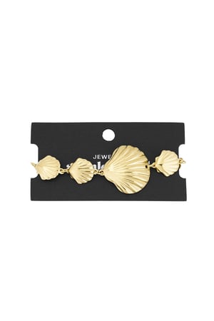 Bracelet sea shell lover - Gold color h5 Picture3