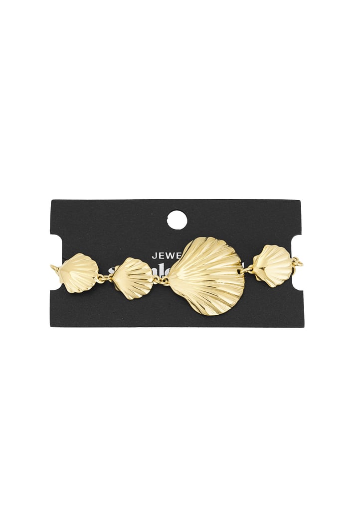 Bracelet sea shell lover - Gold color Picture3