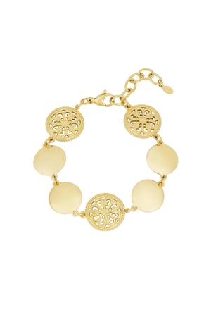 Vintage vibe bracelet - Gold h5 