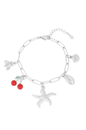 Charm haven bracelet - Silver color h5 