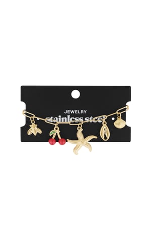 Charm haven bracelet - Gold color h5 Picture2