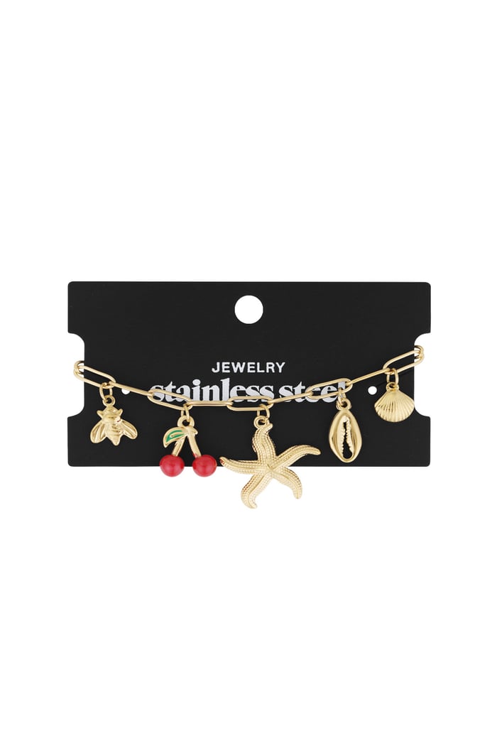 Charm haven bracelet - Gold color Picture2