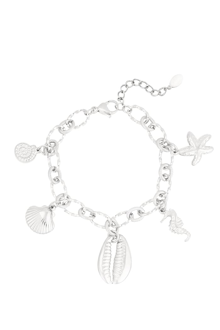 Charm bracelet wild sea - Silver color 