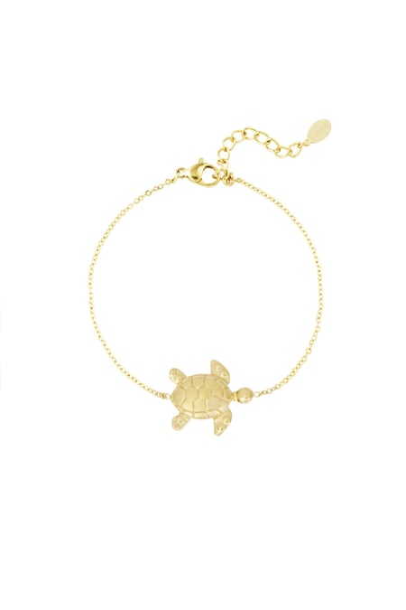 Turtle Tides Armband - Goldfarben