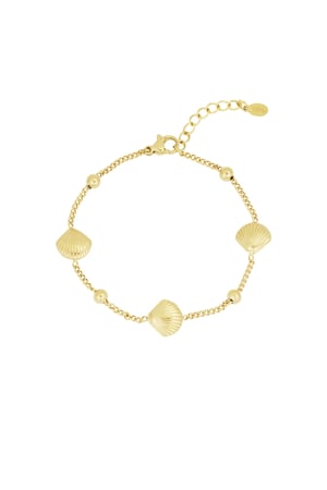 Shell serenade bracelet - Gold color h5 