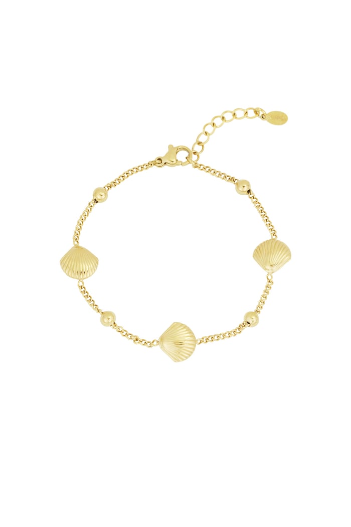 Shell serenade bracelet - Gold color 