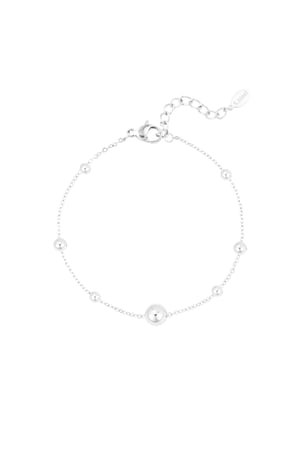 Bracelet basic party - Silver color h5 