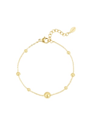 Bracelet basic party - Gold color h5 