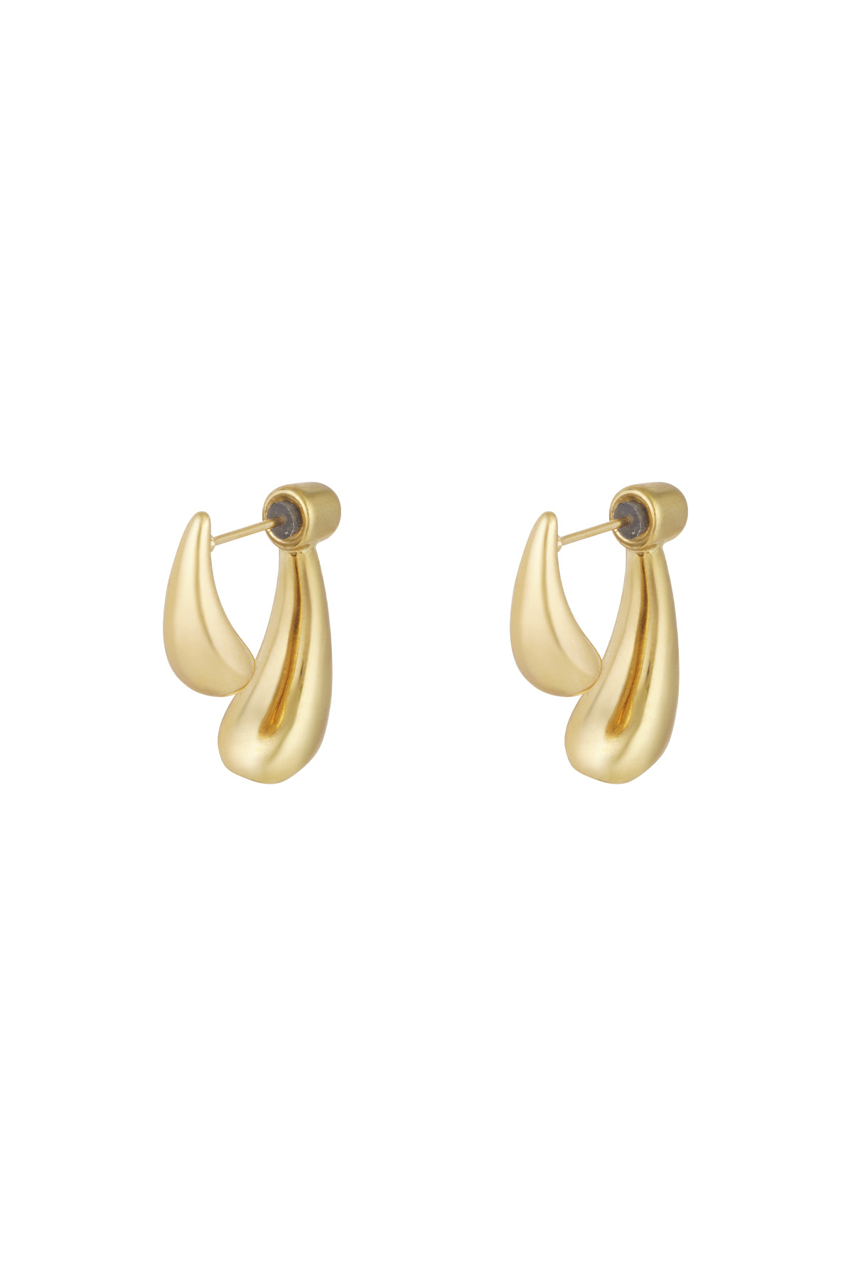 Classy Earrings - Gold color