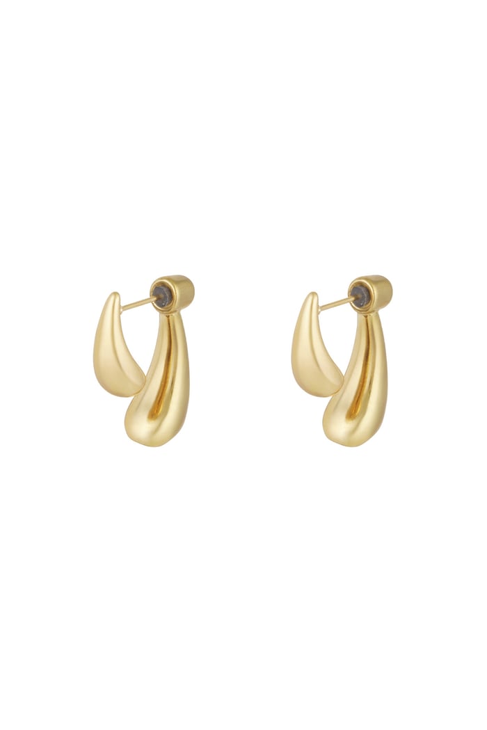 Classy Earrings - Gold color 