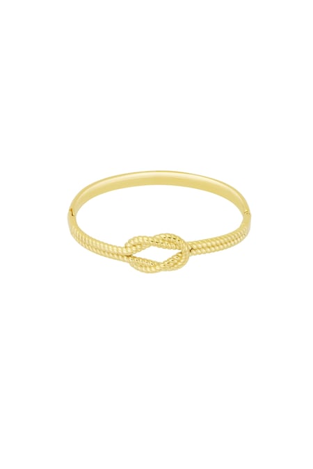 Armband mit Knoten - Goldfarben