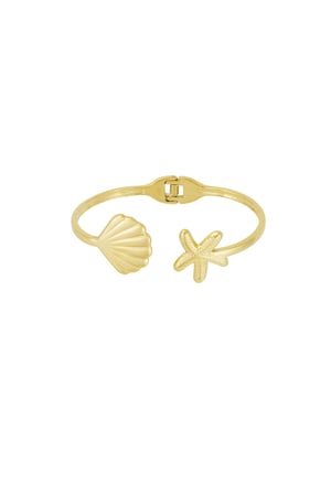 Pulsera vida sirena - Color oro h5 