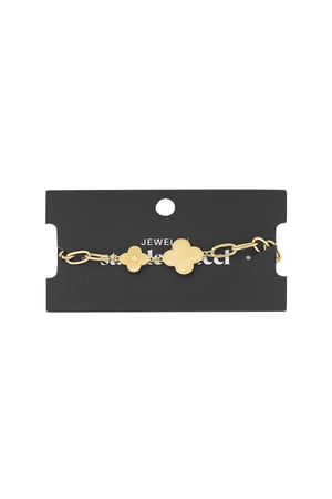 Clover Link Bracelet - Gold Color h5 Picture2