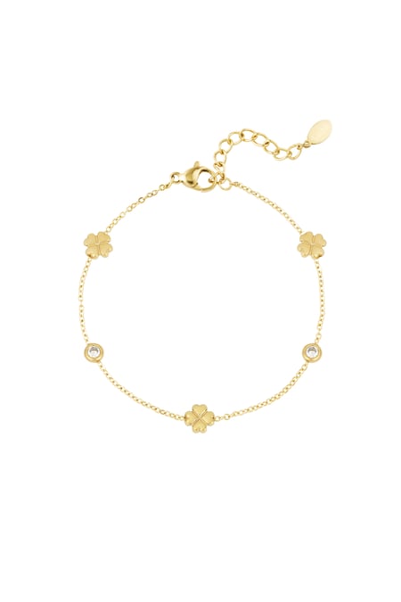 Gleaming luck bracelet - Gold color 2