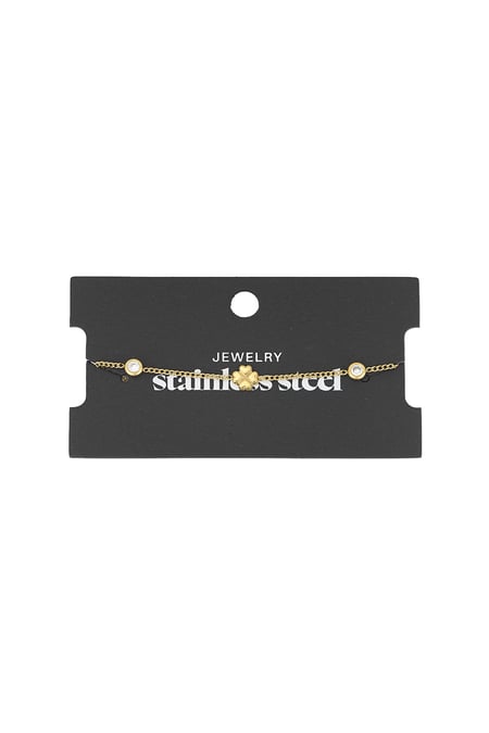 Gleaming luck bracelet - Gold color