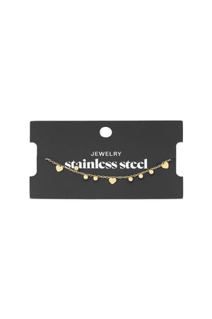 Twinkle of love bracelet - Gold color h5 Picture3