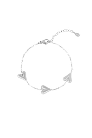 Bracciale Hearts Day - Colore argento h5 