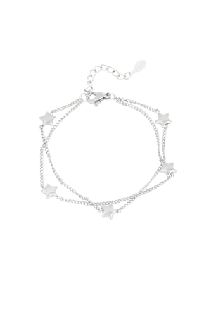 Bracciale notte stellata - Colore argento h5 