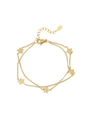 Starry night bracelet - Gold color h5 