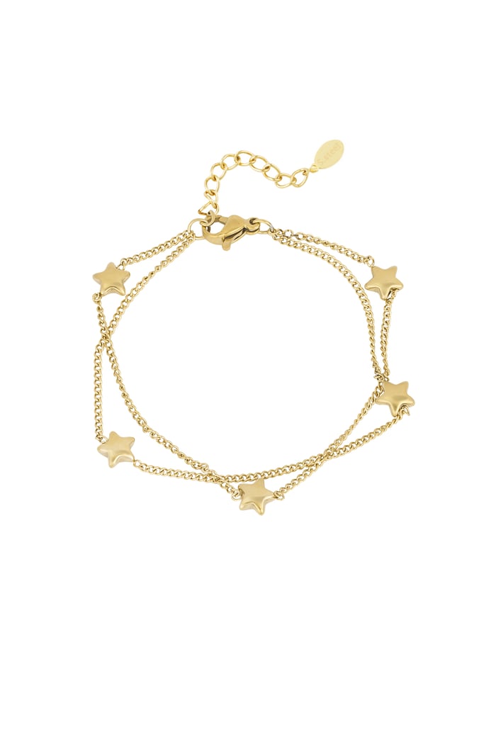 Starry night bracelet - Gold color 