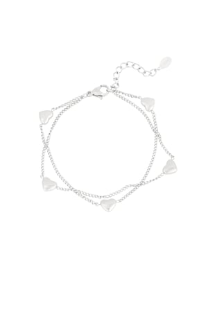 Bracciale Lots of Hearts - argento h5 